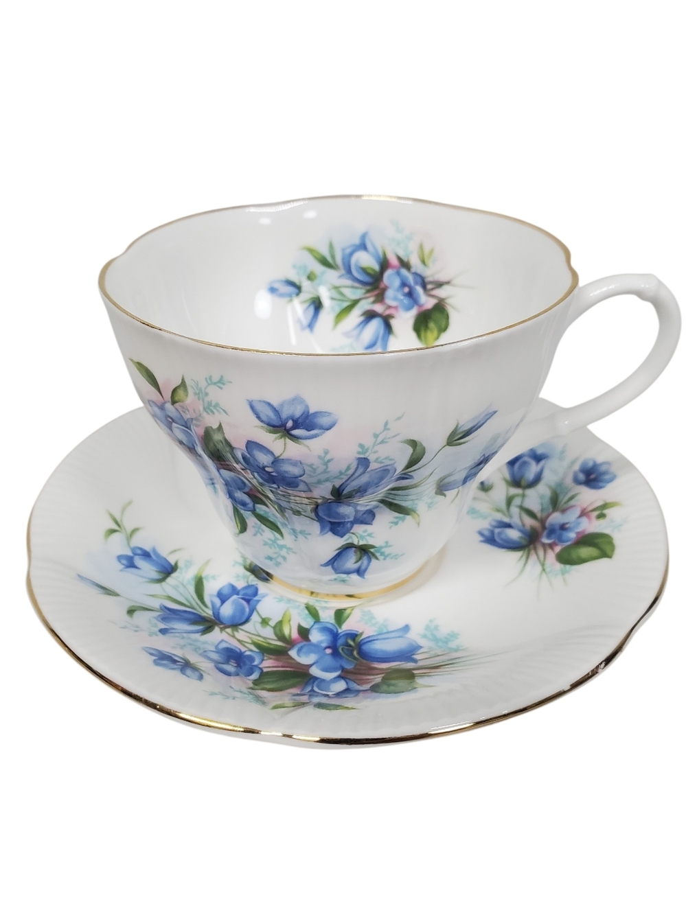 Royal Albert Bone China Cup And Saucer Regency Era Romantic Floral Bridgerton